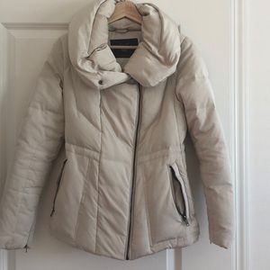 Zara Elegant Down Coat Jacket Parka Puffer